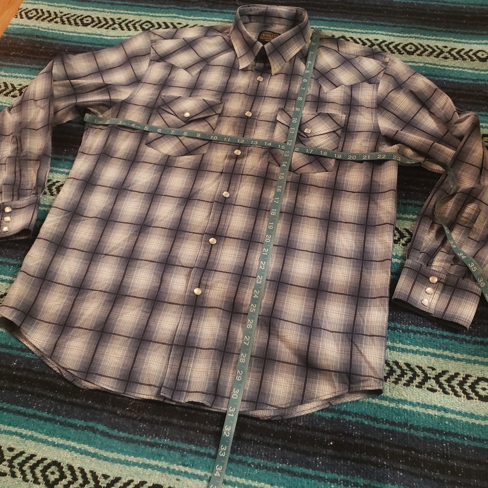 Pendleton Button Up Men's Shirt - image 5